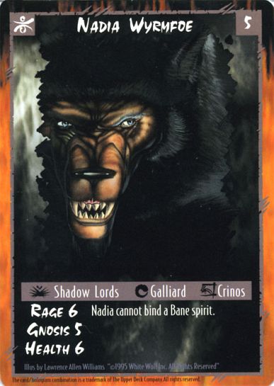 Nadia Wyrmfoe (Crinos Form)